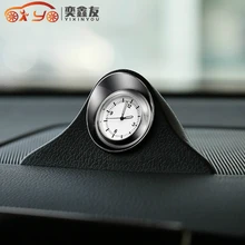 Авто-Стайлинг светящиеся автомобильные кварцевые часы Авто Интерьерные часы автомобильные креативные цифровые часы со стрелками украшение орнамент(6,3