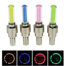 bike light with no battery mountain road bike bicycle lights LEDS Tyre Tire Valve Caps Wheel