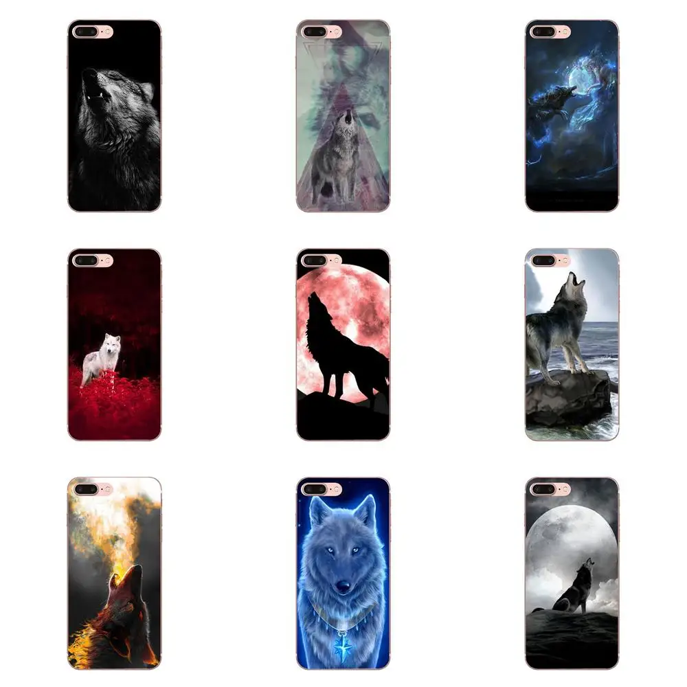 For Huawei P7 Honor 4C 5A 5C 5X 6 6C 6A 6X 7 7X 8 9 V8 V10 Y3II Y5II Y6II G8 Play Lite On Sale Luxury Cool Phone Case Wolf | Мобильные