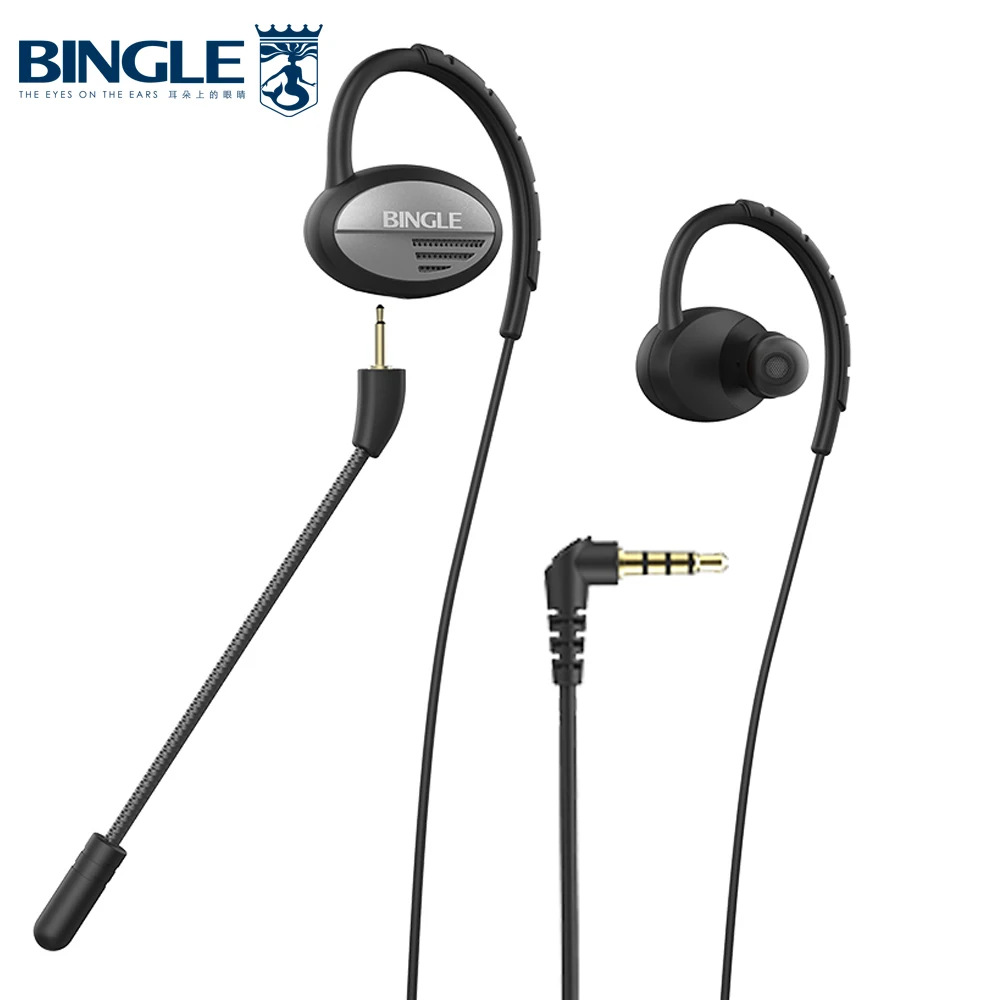 Bingle G61 Noise Canceling Sports Wired Game Head Phone PS4 Xbox Gamer Earphone Headphone PC Gaming Headsets Audifonos Auricular