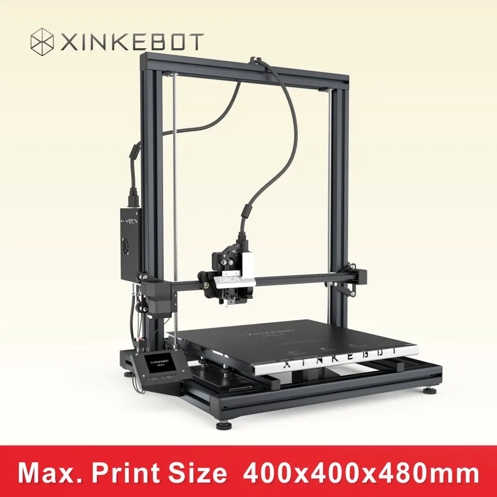 

High Resolution Xinkebot Large Industrial 3D Printer Machine 400*400*500mm FDM 3D Printing Machine For PLA Pro Impresora 3D