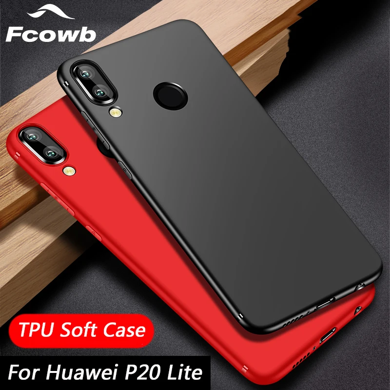 

Soft case For Huawei P20 Lite Case TPU Fitted Silicon Matte Bumper Protector Back Cover Case For Huawei P20 Huawei P20 Pro Case