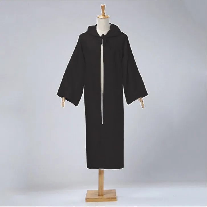 

New STAR WARS JEDI Hooded Robe Cloak Cape Costume Halloween Christmas Dress Cloak Cape for Men anime cosplay costume S-2XL