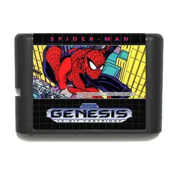 

Spider Man 16 bit MD Game Card For Sega Mega Drive For Genesis