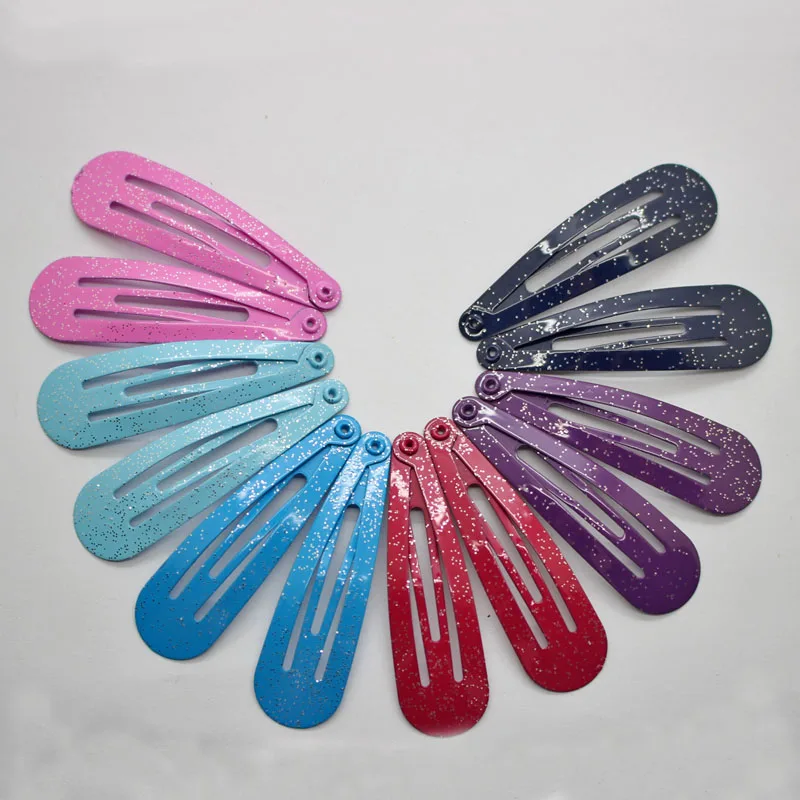 

Wholesale 12 pcs/lot hairpins coloful glitter hairgrips girls' daily using hair clips for women girls hair accessories headwear