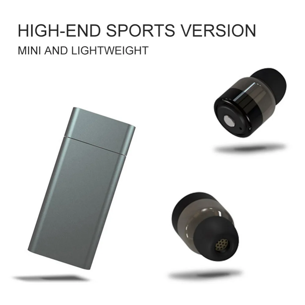 

M780 Portable Mini Waterproof Wireless Binaural Bluetooth Headphone Support Dual Mic HD Call Comes With Portable