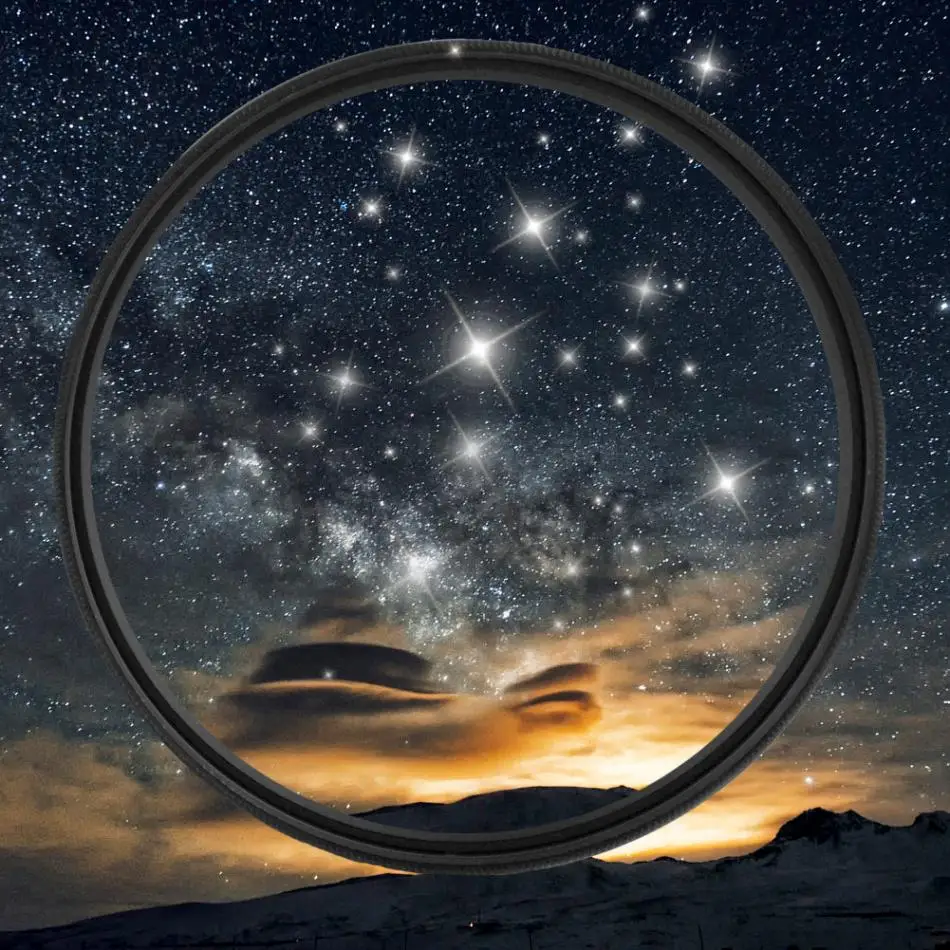 4/6/8 Line Star Filter Camera Lens Starlight Night Photography for