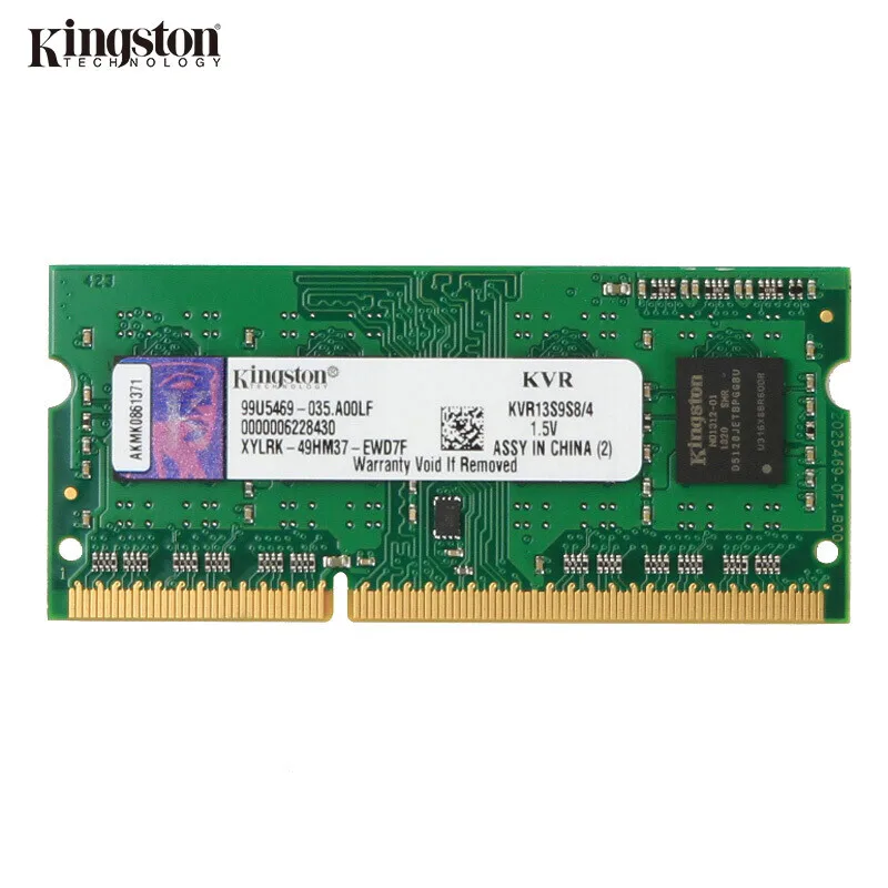 Память для ноутбука kingston ValueRAM 4GB 1333MHz PC3-10600 DDR3 Non-ECC CL9 SODIMM SR X8