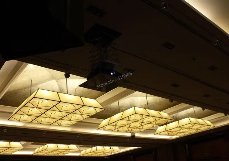 Electric projector lift installed pic 9