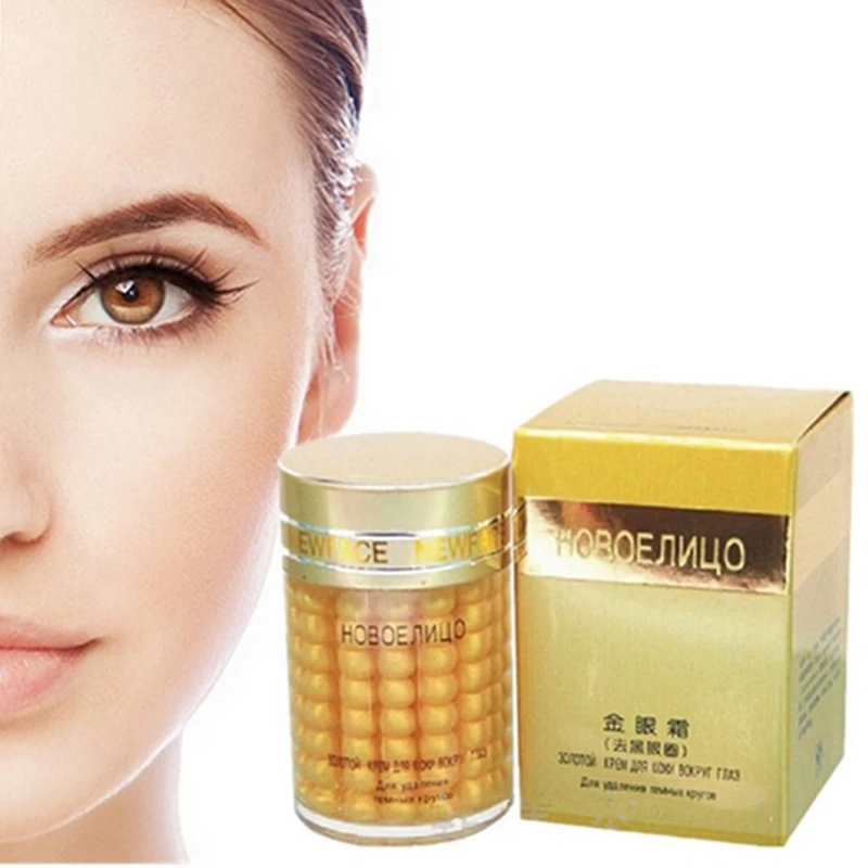 30g New Face Gold Essence Granule Eye Cream Anti Wrinkle Anti Aging