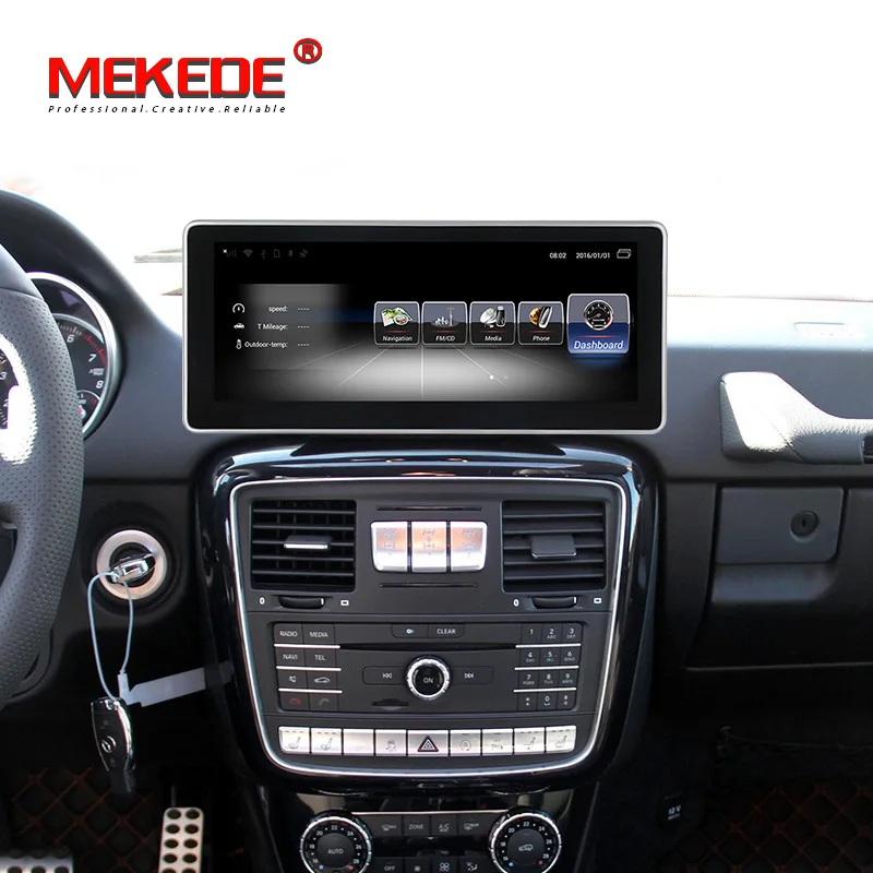 Best HD Android 7.1 3+32G Car Multimedia GPS Audio Radio For Mercedes Benz G Class Wagen 461 463 G350 G500 2012~2018 Navigation NAVI 1