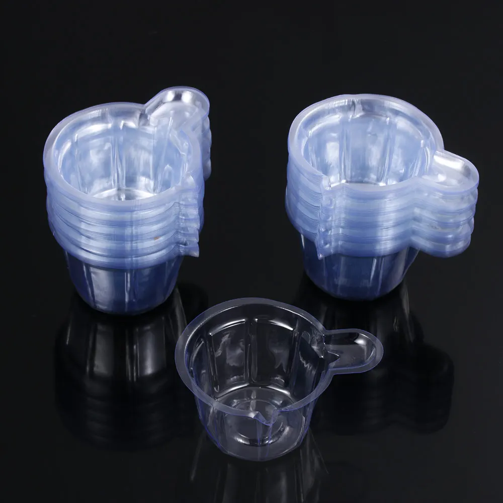 100 шт 40 мл пластиковые одноразовые чашки диспенсер DIY эпоксидная Создание украшений из каучука инструмент