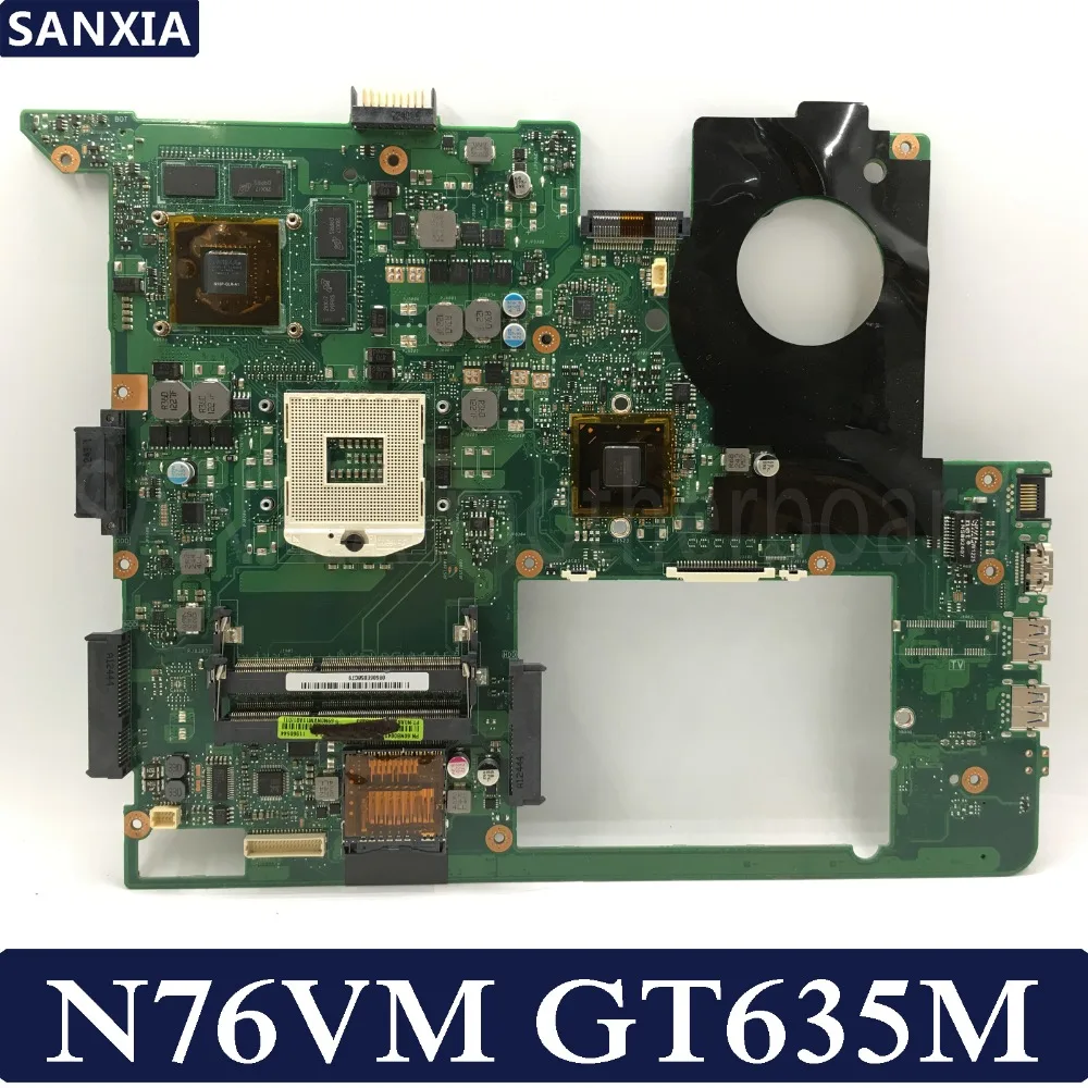 Материнская плата KEFU N76VM для ноутбука ASUS N76VZ N76VJ N76V оригинальная материнская 100%