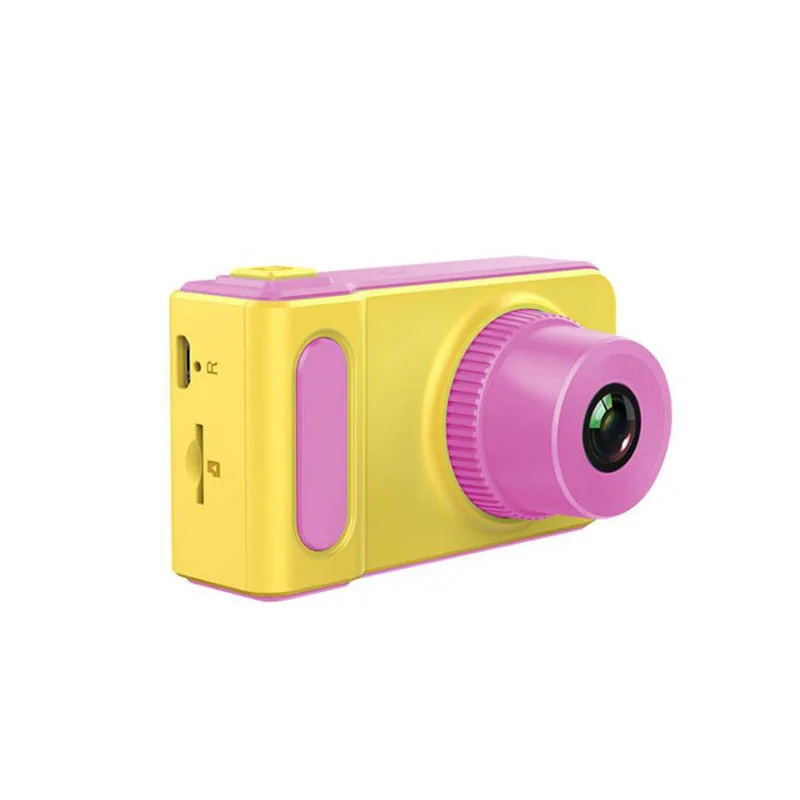 Горячие игрушки для малышей камера обучающая мини цифровая фотокамера Duguetes фотография подарок на день рождения крутая детская камера для детей - Цвет: Розовый