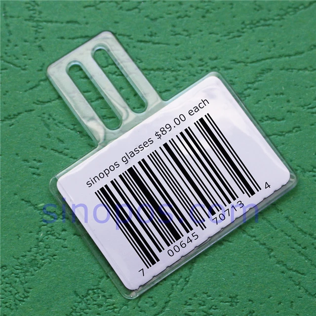 This is an image of Universal Optical Tags and Labels It is a picture of Universal Optical Tags and Labels
