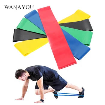 

1 PCS Resistance Bands Workout Gym Fitness Equipment Pull Up Strength Training Rubber Bands Pilates Yoga Body Building Bands