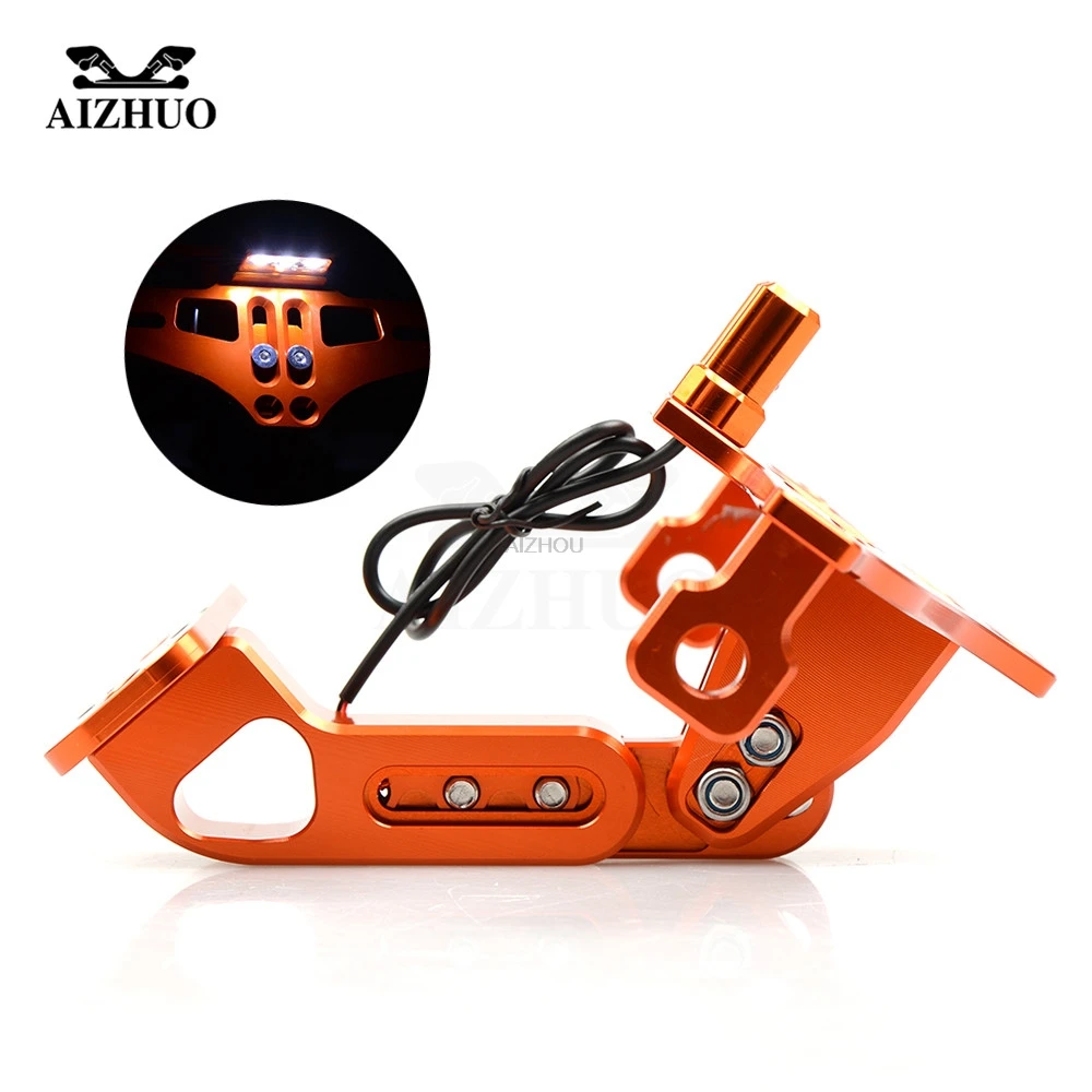 Motorcycle License Plate Holder Rear Registeration Frame Mount Bracket for ducati monste 696 2009 2010 2011 2012 2013 2014 | Автомобили и