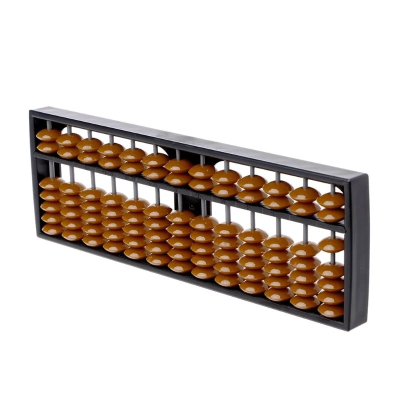 

HBB Plastic Abacus Arithmetic Soroban 13 Digits Kids Maths Calculating Tool Toys