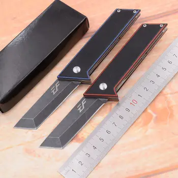 

Eafengrow Made 1961 ball bearing Folding D2 Steel G10 Camping Hunting Survival Outdoor EDC Tool Utility Kitchen Knife