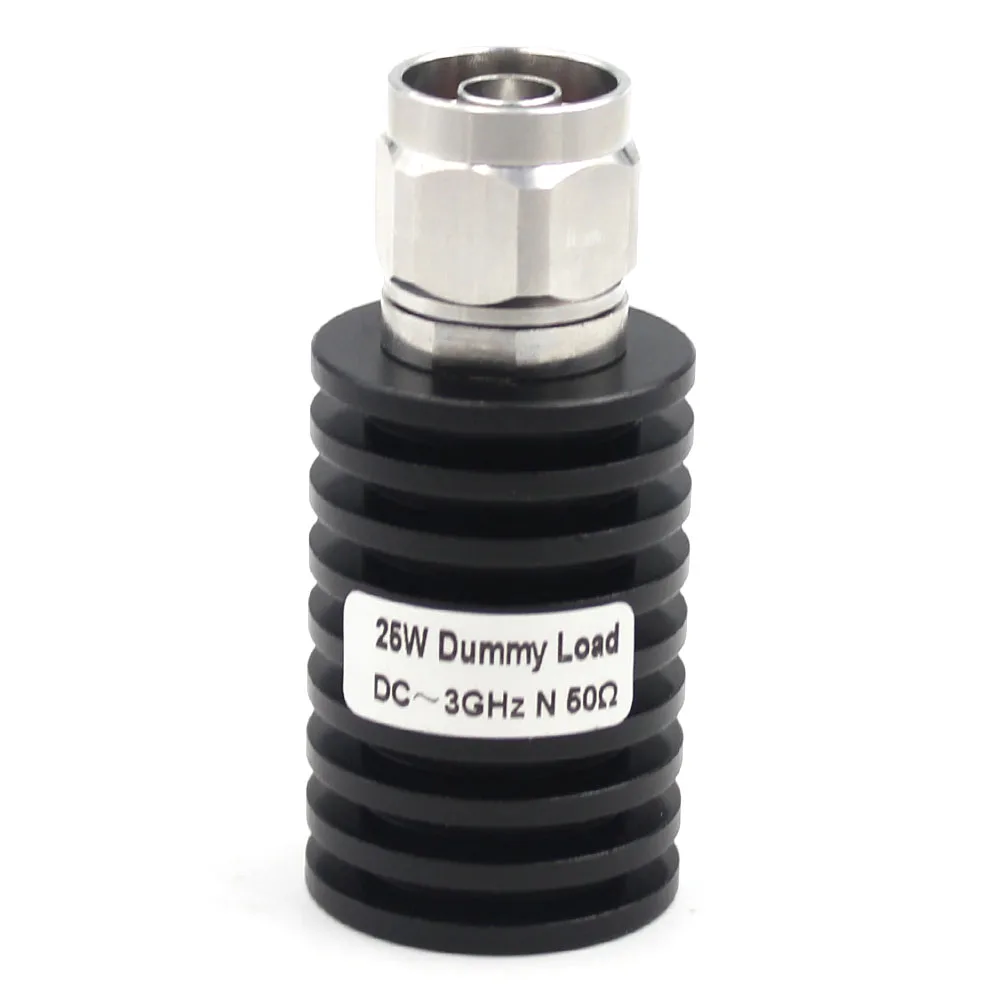 

Maxmum Power in 25W 50ohm Power Tester Dummy Loading N Connector for Professional Walkie Talkie 3GHz Dummy Load