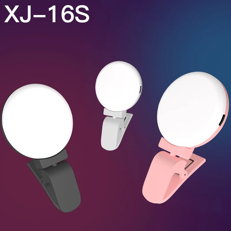 Portable Selfie Ring Light Enhancing Photography for Smartphone Flash Led Camera Phone iPhone Samsung | Электроника
