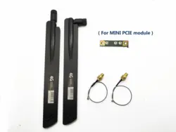 38dbi 4G LTE с высоким коэффициентом усиления внешняя антенна с IPEX жгутовой кабель с разъемом SMA UFL IPEX4 к SMA RG1.13 удлинитель для мини-модуль PCIe