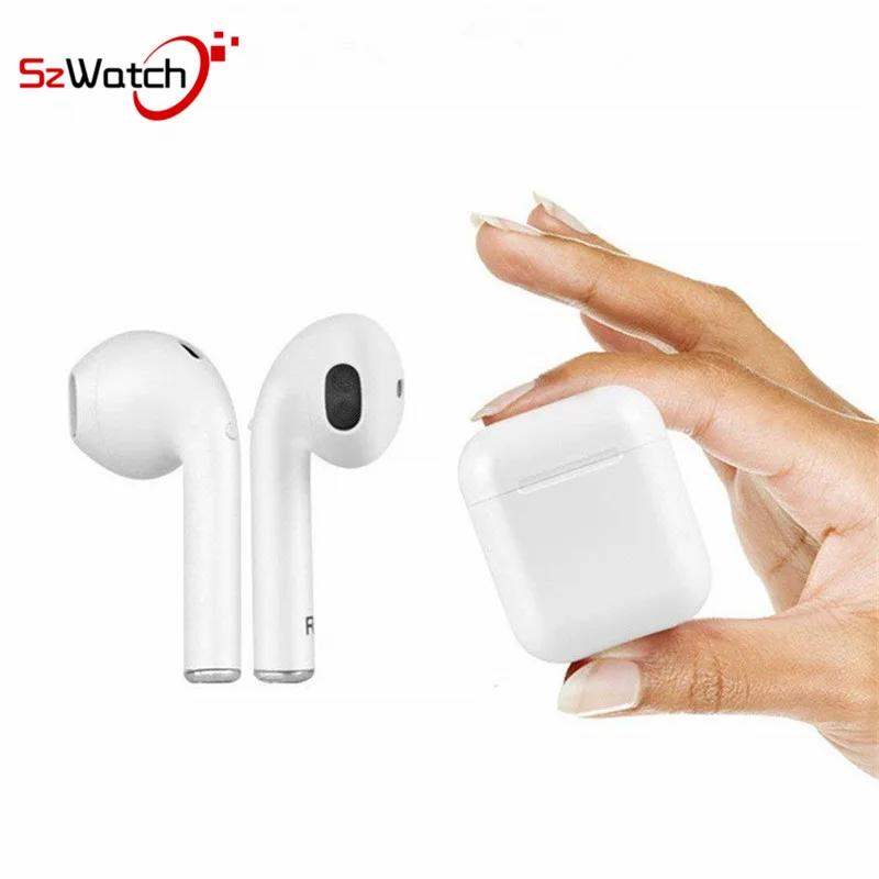 SzWatch I9 Tws Wireless Headset Bluetooth  Earphone In-ear Hidden Headset Stereo Sport Portable For IPhone7 8 android