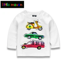 Рубашка для мальчиков, г., Осенние Топы для мальчиков и девочек, ассорти, футболки с принтом Aminal для детей, одежда для маленьких мальчиков от 2 до 10 лет