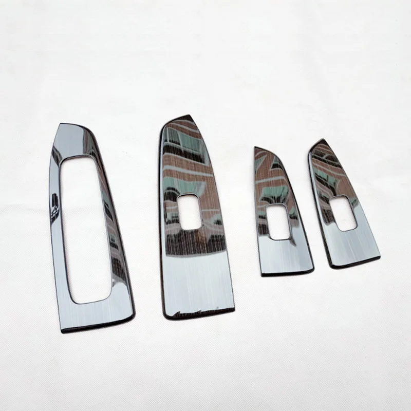 

for Kia Cerato K3 4 2019 Metal Interior Car Window Motor Door Handle Armrest Cover Sticker Trim Car Styling Accessories 4 Pcs