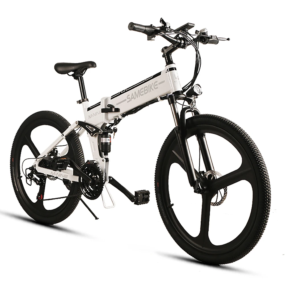 

Lixada 26 Inch Folding Electric Bike Power Assist Electric Bicycle E-Bike Conjoined Rim Scooter 48V 350W Motor