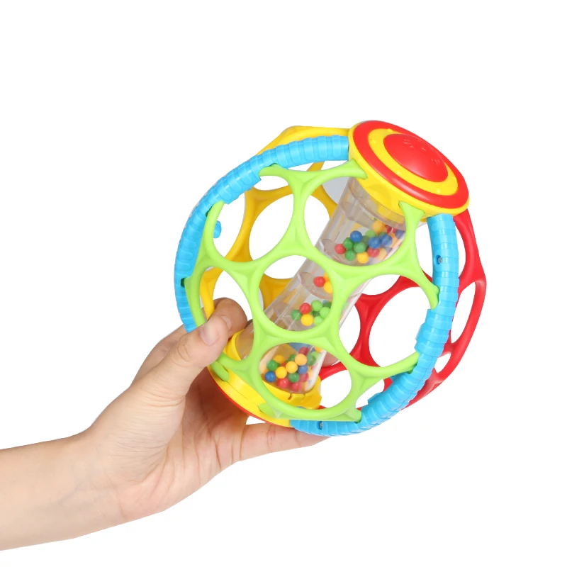 New arrival Baby Toys Soft Teether Baby Rattles Ball Educational