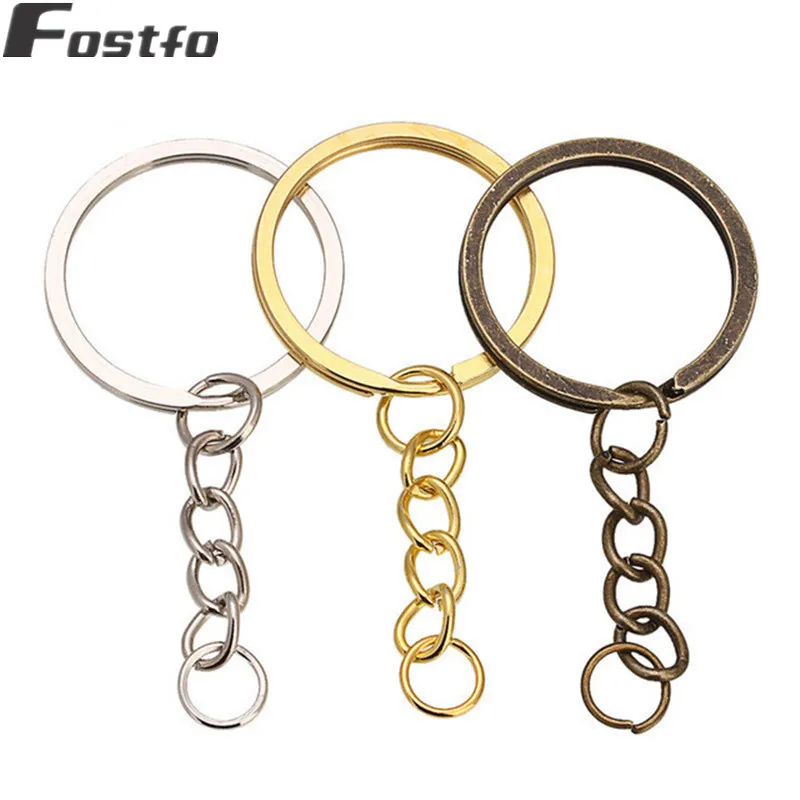 LOULEUR-20-pcs-lot-Key-Chain-Key-Ring-Bronze-Rhodium-Gold-Color-28mm-Long-Round-Split.jpg_640x640