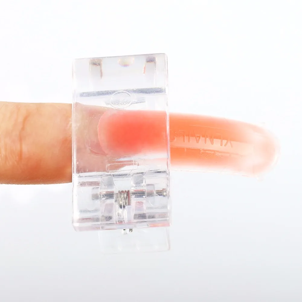 

COSCELIA Transparent Finger Manicure Tools Nail Tips Clip Poly False Nail Cip Quick Building Gel Extension Nails Art Accessories