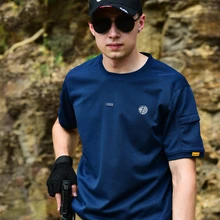 Новые мужские летние уличные походные кемпинговые футболки тактический армейский зеленый спортивные майки с коротким рукавом военные камуфляжные футболки