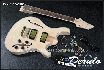 

DIY Electric Guitar Kit Bolt-On Solid Mahogany Body & Neck MX032