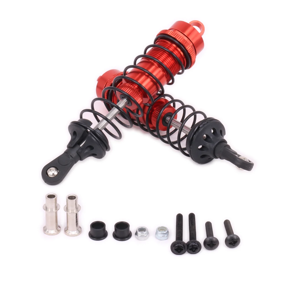 Koop 2 STKS RCAWD Aluminum122mm Schokdemper Demper Voor Rc Hobby Model Auto 1 8 Opgewaardeerd Hop Up Onderdelen Hpi Hsp Traxxas Losi F81004