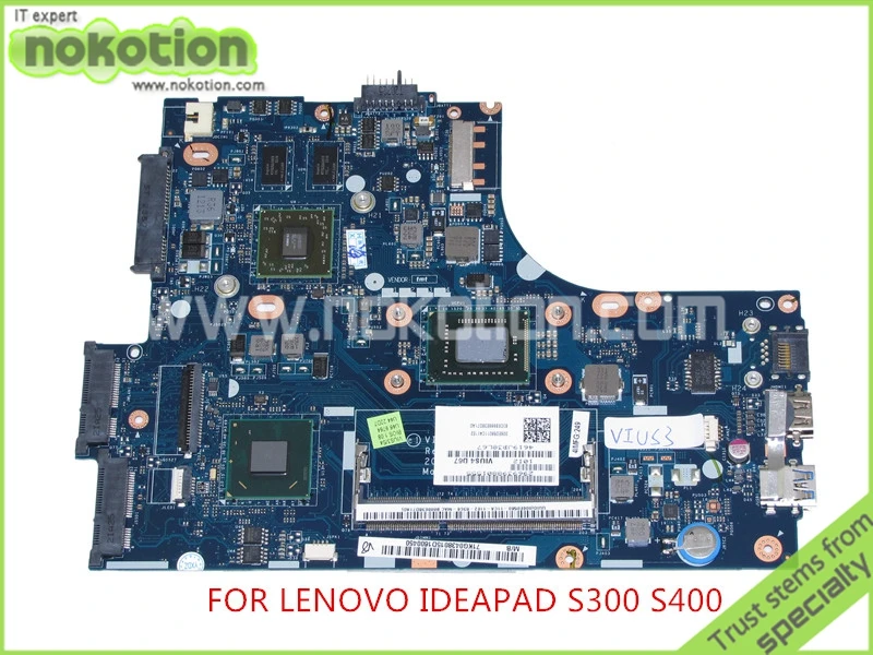 NOKOTION VIUS3 VIUS4 LA-8951P REV 1 0 для ноутбука lenovo ideapad S300 S400 материнская плата AIT graphics |