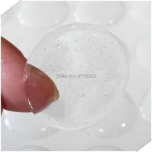 10008 шт 1 дюймов Круглая 3D сверкающая блестка эпоксидные наклейки Клейкие круги наклейки на крышечки для бутылок Крафт DIY инструмент