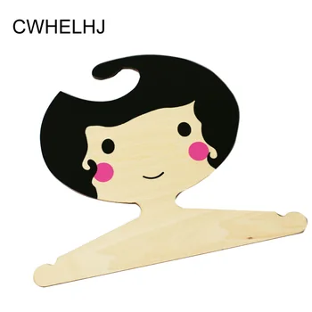 

Nordic Wooden Girl Clothing Hooks Children's clothing store Decoration Photography props Kids Room Decorative Clothes Hanger