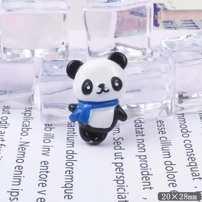 panda clay model