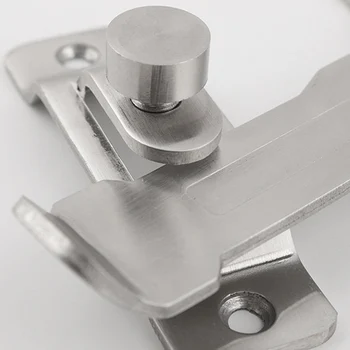 

Thickened Stainless Steel Latch Security Wooden Door Sliding Door Latch SDF-SHIP