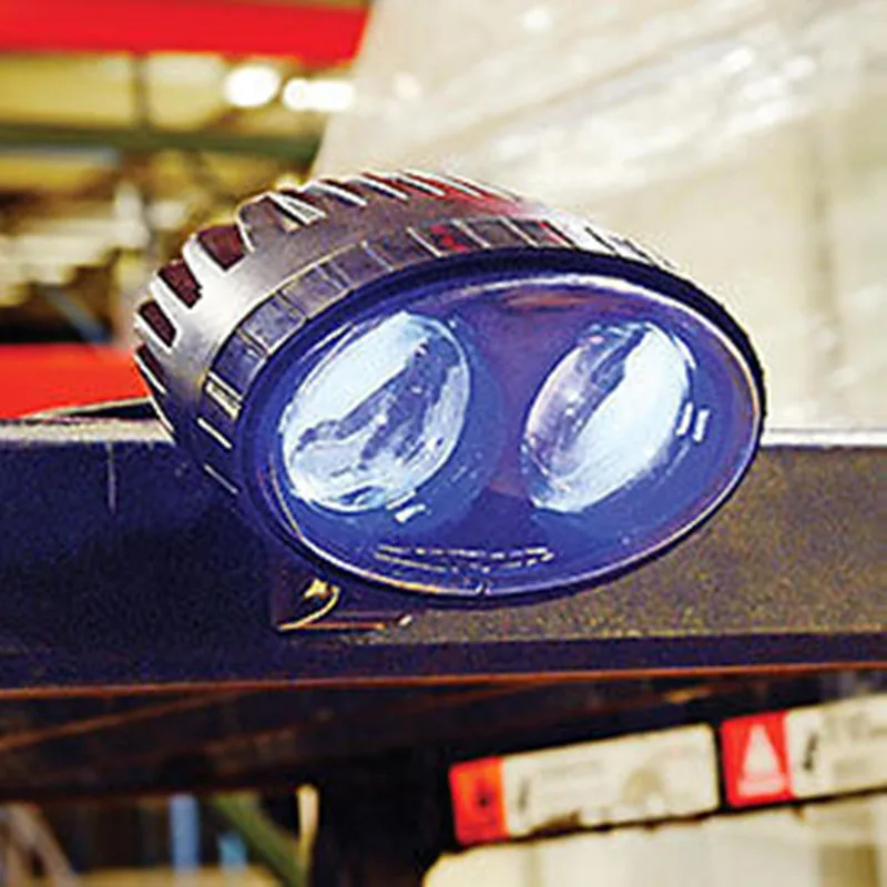 10PCS Blue LED Forklift Light Spot TRUCK pedestrian warehouse safety warning 