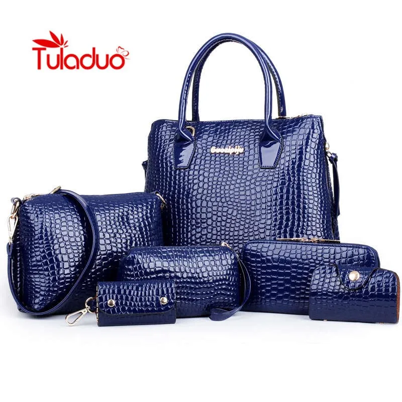 Tuladuo 2017 Designer Brand Faux Leather Bag Sac a Main Women Bags Ladies Hand Bag Composite