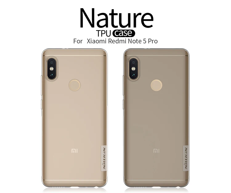 Для Xiaomi Redmi Note 5 Pro чехол Nillkin TPU 0,6 мм Ультратонкий чехол для телефона для Xiaomi Redmi Note 5 4 4X2 силиконовый чехол