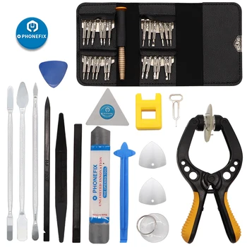 

PHONEFIX 41 IN 1 Phone Screen Opening Tools Kit Battery Disassemble Repair Phone Opening Screwdriver Set Phone Repair Tools Kit