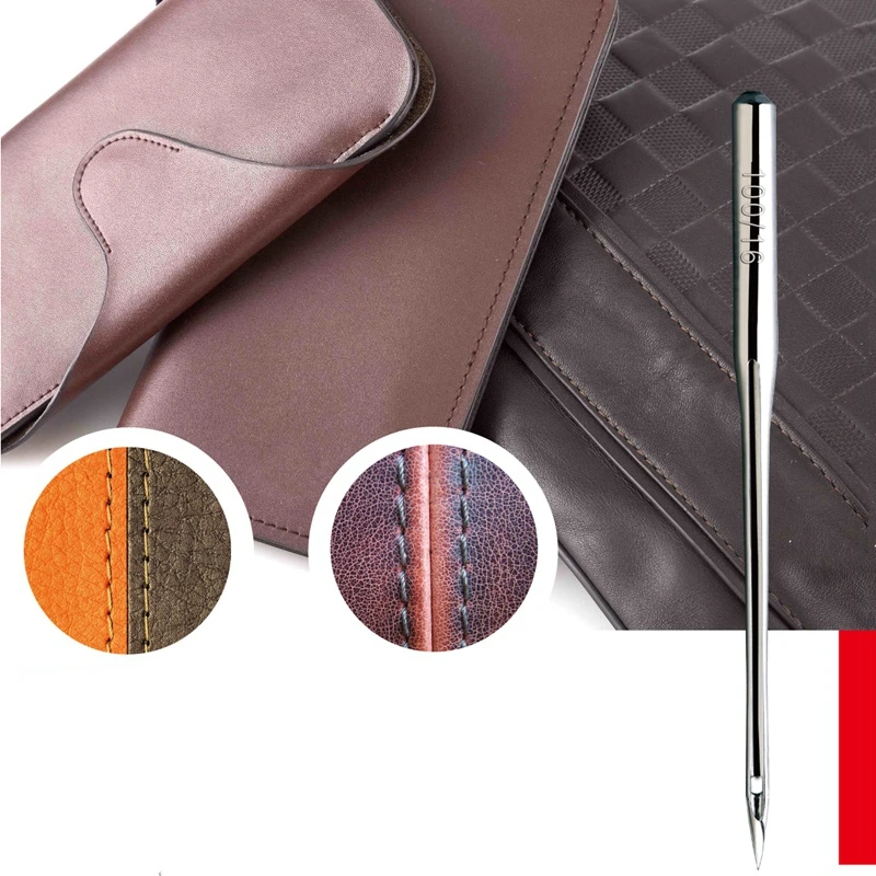 Иглы для шитья кожи DPX17LR SY3355 135X17 10 шт. в комплекте|sewing needles|135x17 needlesneedles for sewing |