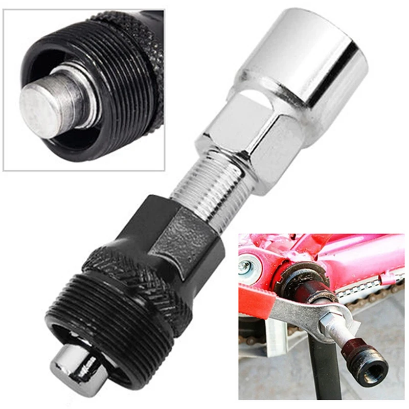 

1 Pcs Bike Tools Bicycle Repair Tools Cycling MTB Bike Chain Crank Wheel Bottom Bracket center Axle Remover Multifunction Tools