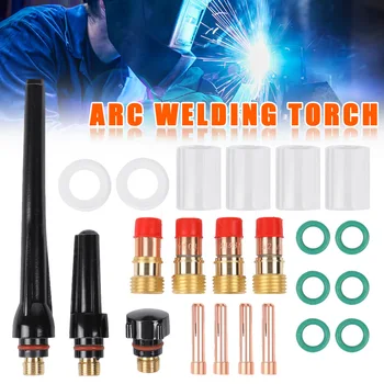 

1 Set TIG Welding Torch Stubby Gas Lens Glass Cup Accessories Kit for WP17 18 26 TN99