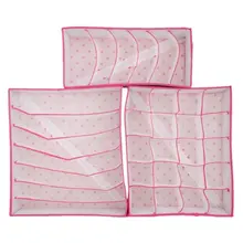 SOSW-3x разделитель Органайзер коробка для хранения красная роза