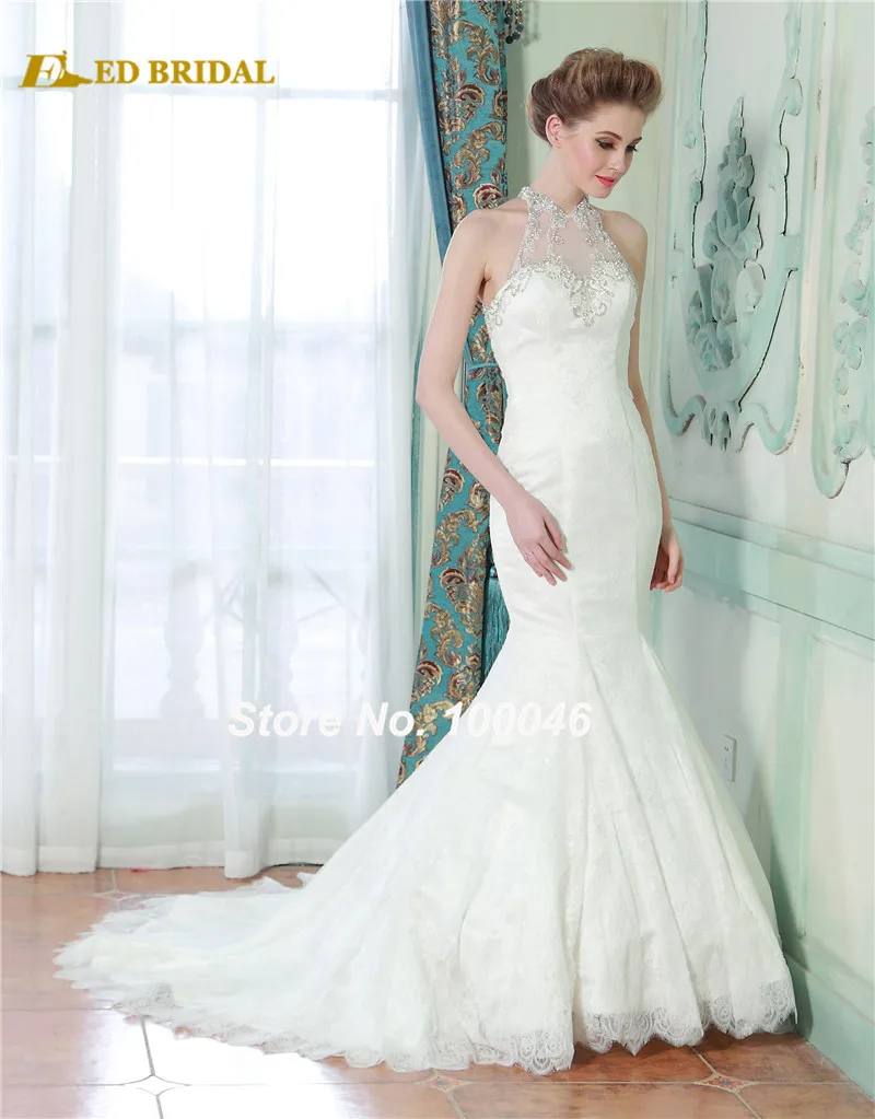 Vestidos Cuello Halter De Novia